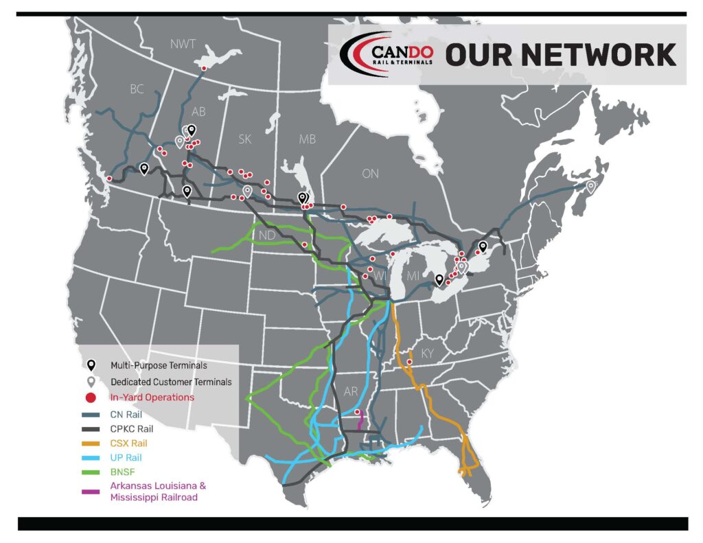 CANDO Terminal Map