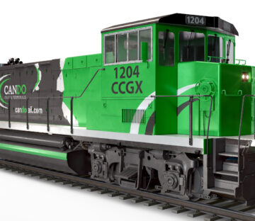 Cando Developing Battery Powered Locomotive