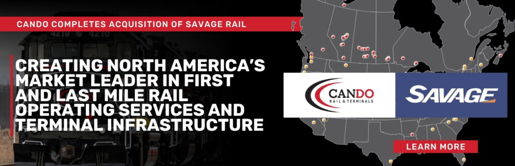 Cando - Savage Rail Banner